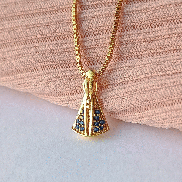 colar nossa senhora aparecida