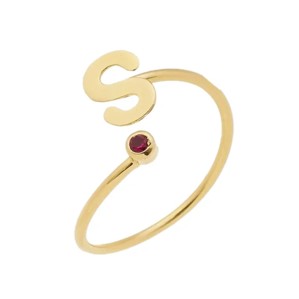 Anel Personalizado Inicial