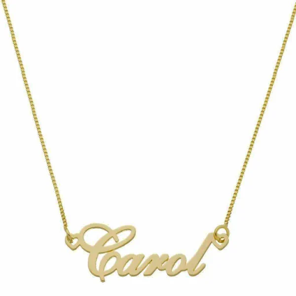 Colar Nome Personalizado
