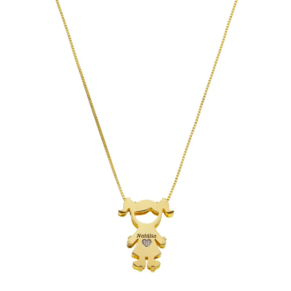 Colar Menina com Nome Personalizado