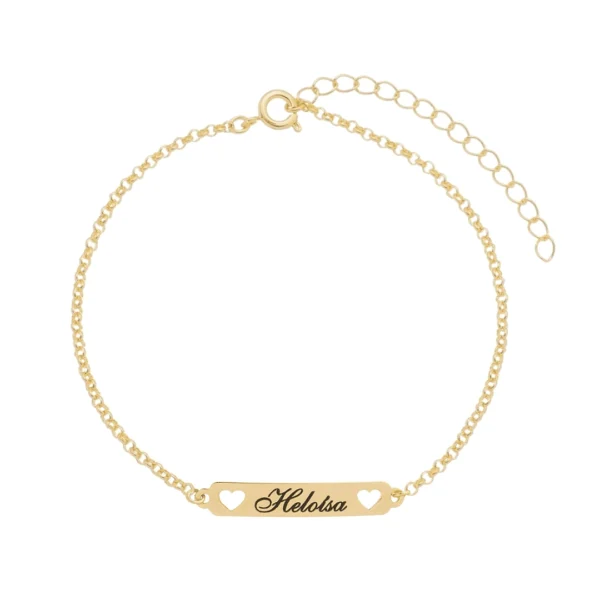 Pulseira Infantil Coração